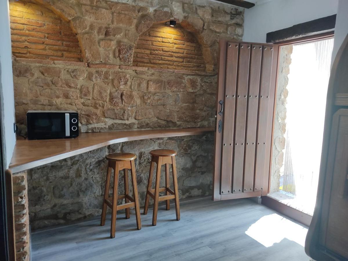 Hostal Suetxe Los Arcos Bagian luar foto