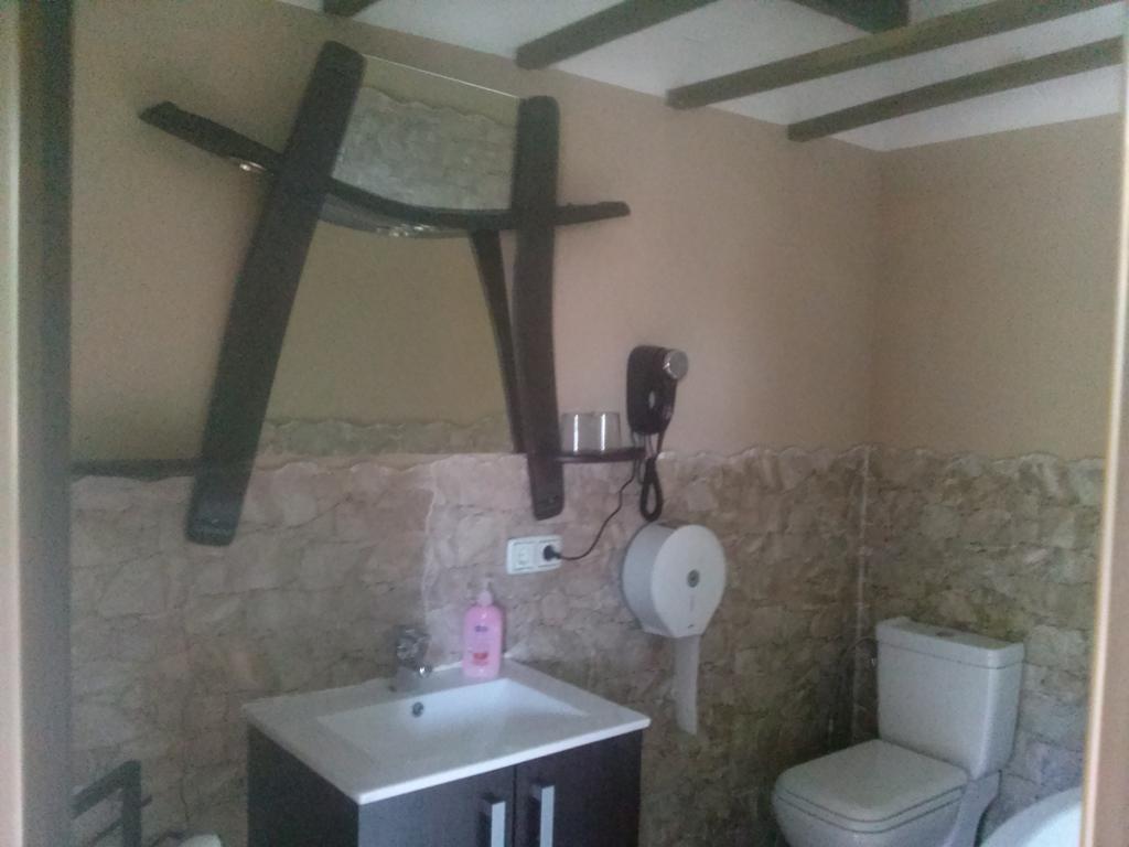 Hostal Suetxe Los Arcos Bagian luar foto
